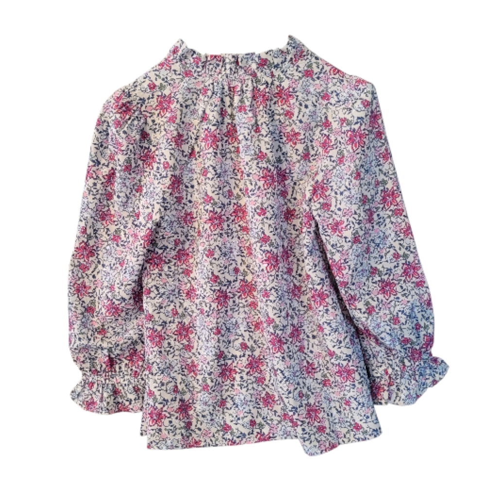 Vineyard Vines ruffled floral top - XS.         D15 - Picture 6 of 7